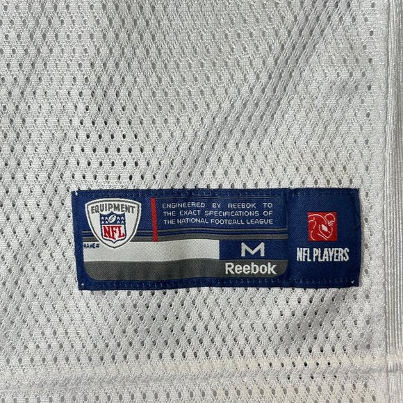 Reebok NFL New York Jets Jersey M (10-12) White Brett Favre #4 Onfield - Picture 8 of 13